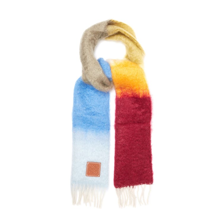 Colorful Loewe scarf