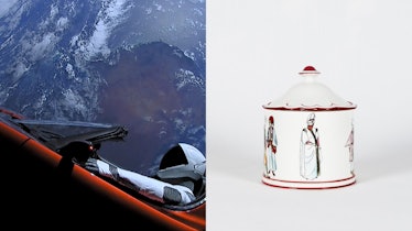 ALLIA:  A seat on a SpaceX commercial flight to space and Roi du Lac Ceramic Candle