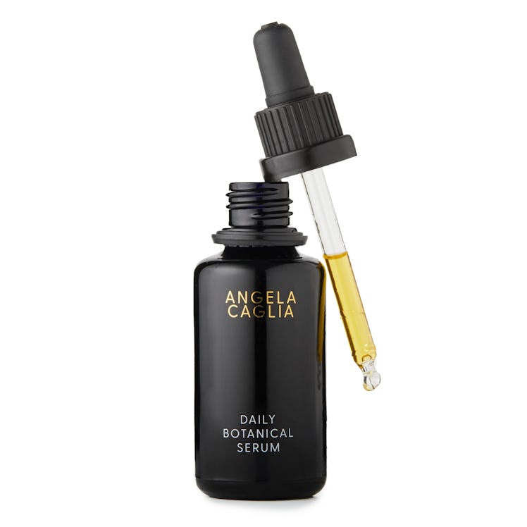 Angela Caglia daily botanical serum bottle and pipette 