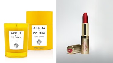 KYLE: Acqua Di Parma Candles; Amanda Lepore Classic Red Lipstick