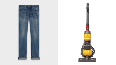 NORA: Celine Jeans and Dyson Toy Vacuum