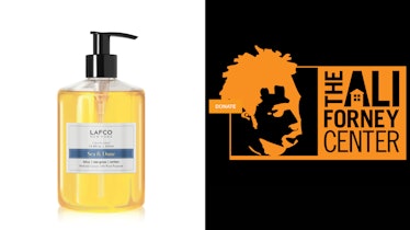 STEPHANIE: LAFCO New York Sea & Dune Liquid Soap and A Donation to the Ali Forney Center Card