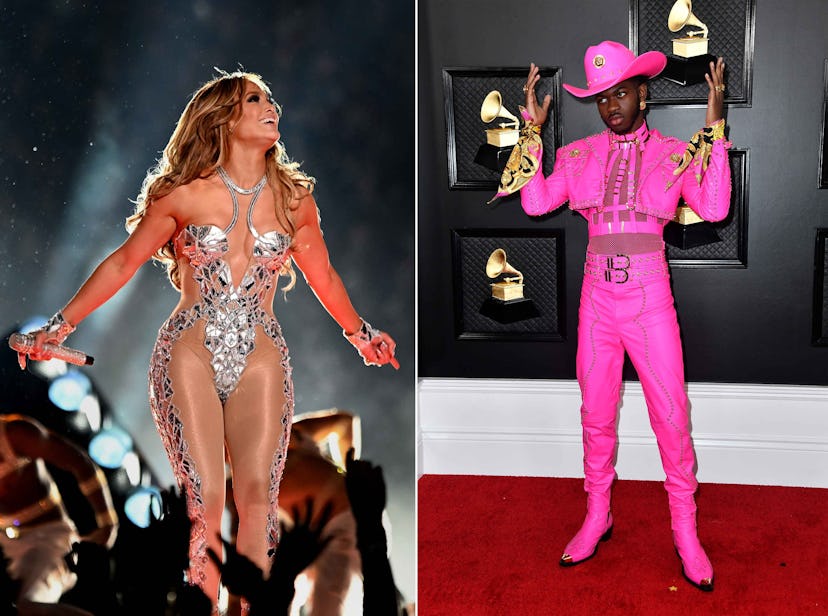Lil Nas X and Jennifer Lopez