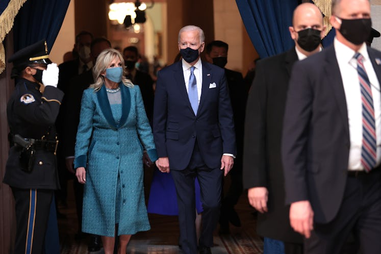 Jill Biden at the inauguration.