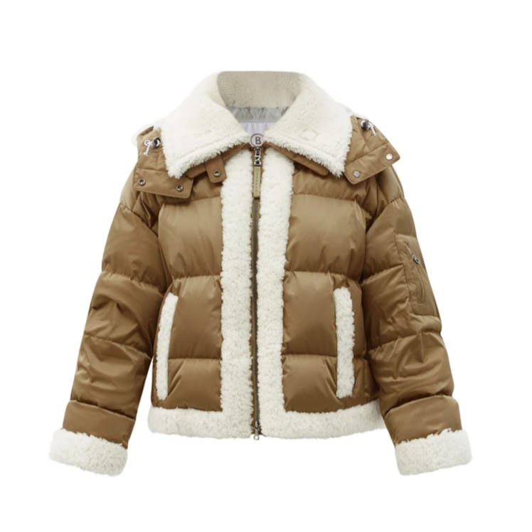 Brown Bogner puffer jacket