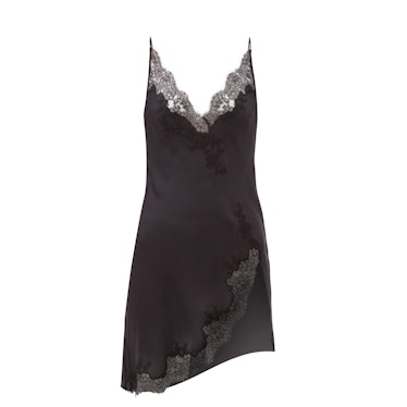 Carine Gilson Nightdress in black with lace