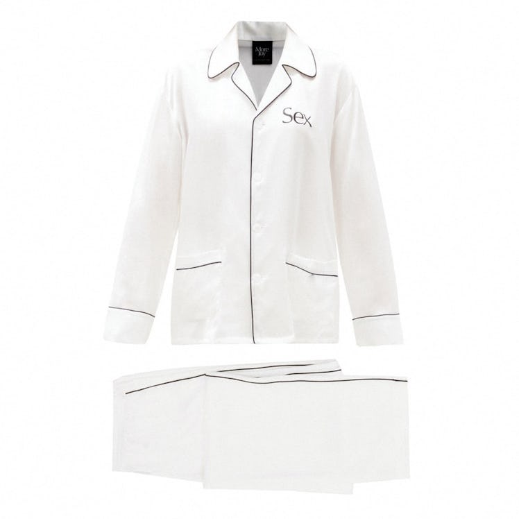 Christopher Kane Pajamas in white with black outline