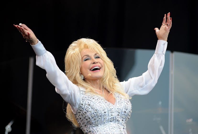 Dolly Parton rejoices.