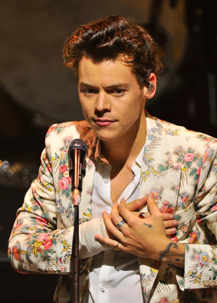 Harry Styles in Floral.