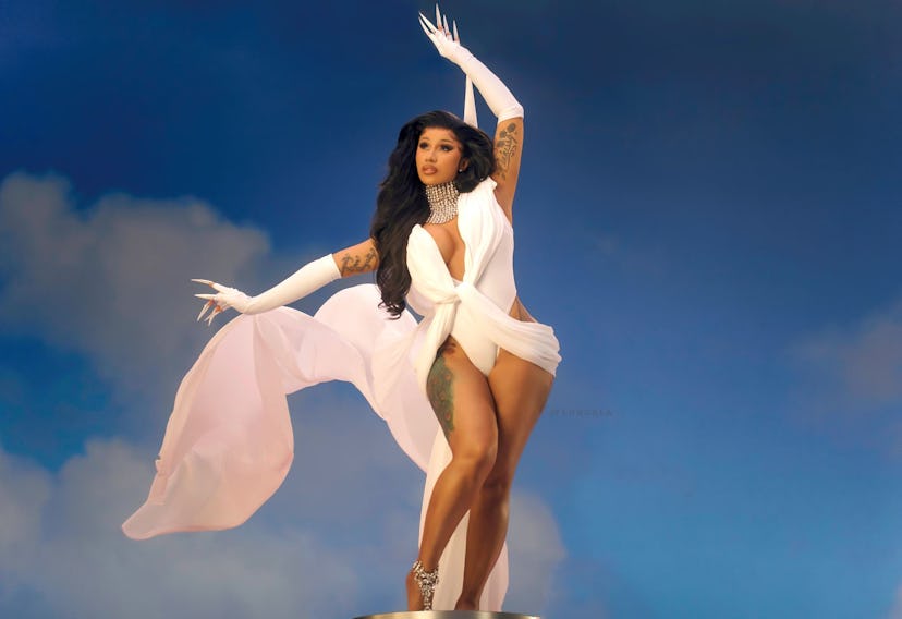 Cardi B in her "Up" music video.