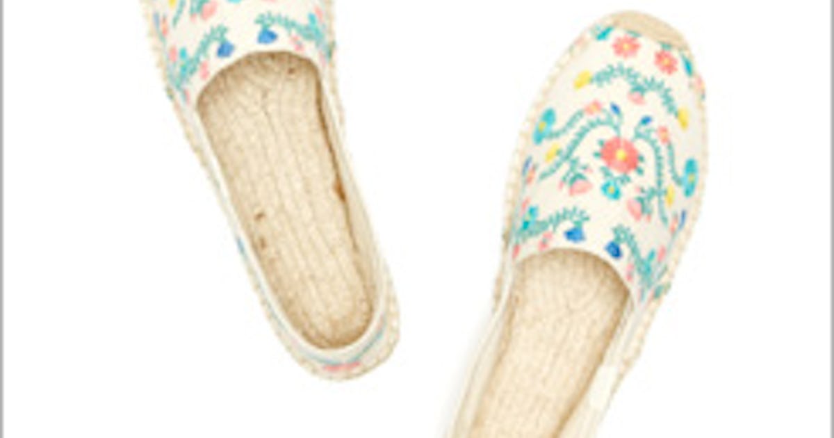 TZR Exclusive: Embroidered Espadrilles From Soludos