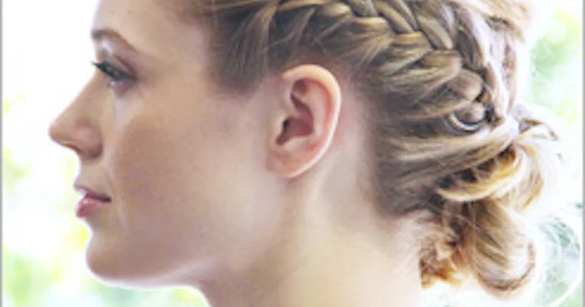 Spotlight: Update Your Updo With A Braided Twist