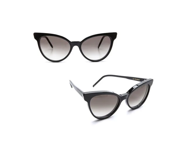 WILDFOX “Le Femme” Cat Frame black Sunglasses Wildfox Black Sunglasses for Women for sale | eBay main image 2