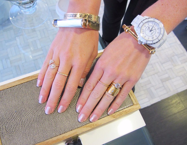cartier love ring stack