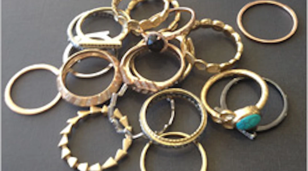 How To Stack Your Rings