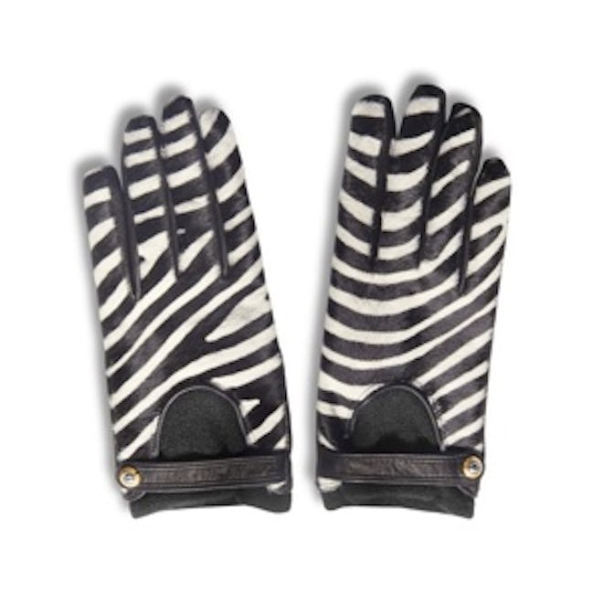 Zebra Haircalf Gloves