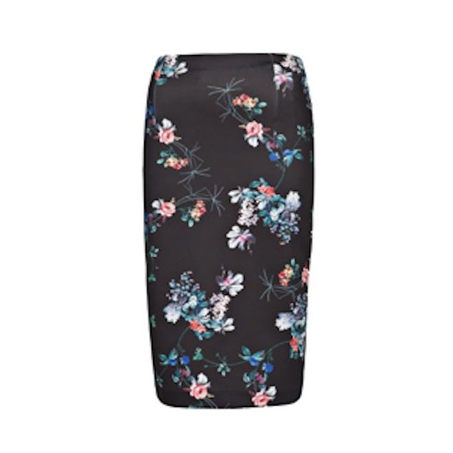 Neoprene Floral Skirt