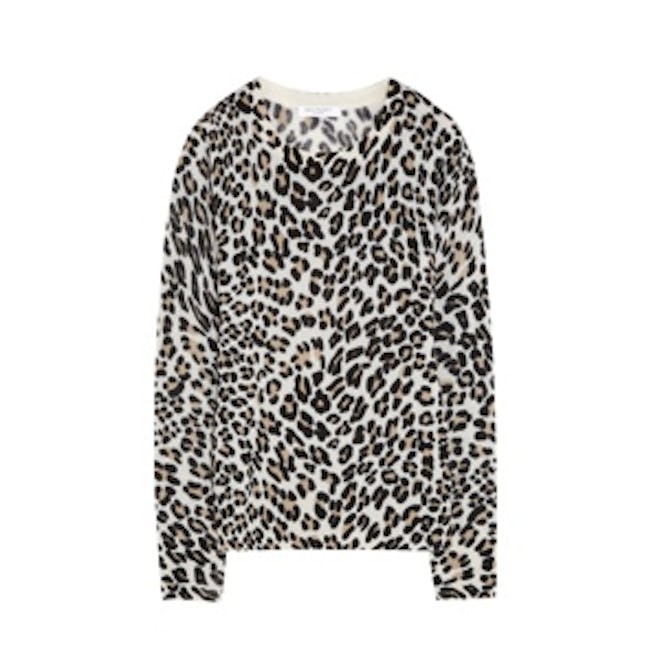 Leopard Cashmere Sweater