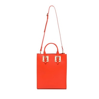 Structured Buckle Tote