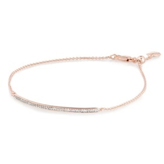 Rose Gold & Diamond Bracelet