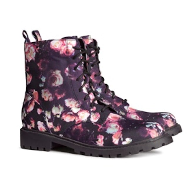 Floral Boots