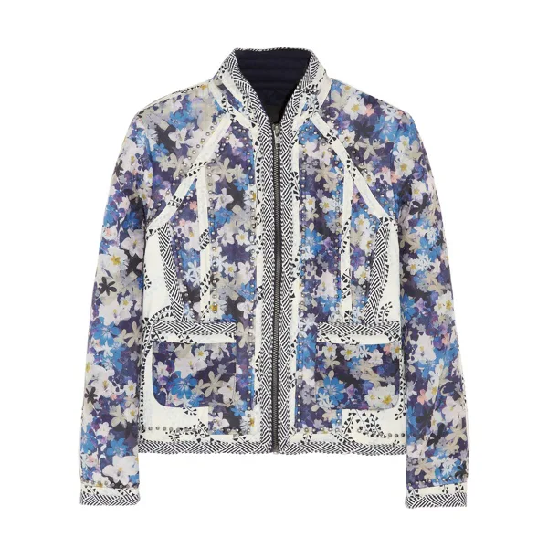 A Chic Way To Style A Printed Jacket