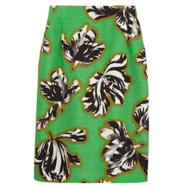 Tulip Print Skirt