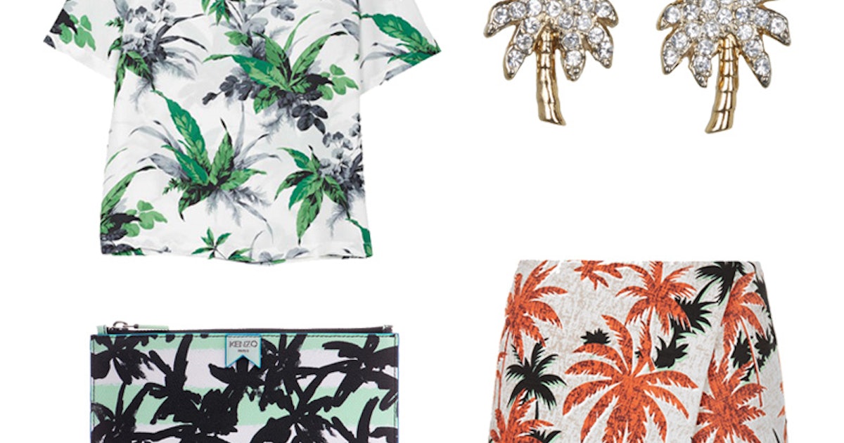 Warm Vibes In Winter: Palm Printed Picks Under $200