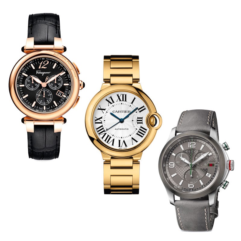 Here To Stay Oversized Menswear Watches