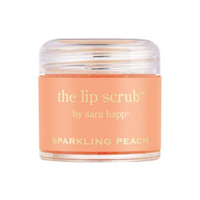 Lip Scrub In Sparkling Peach