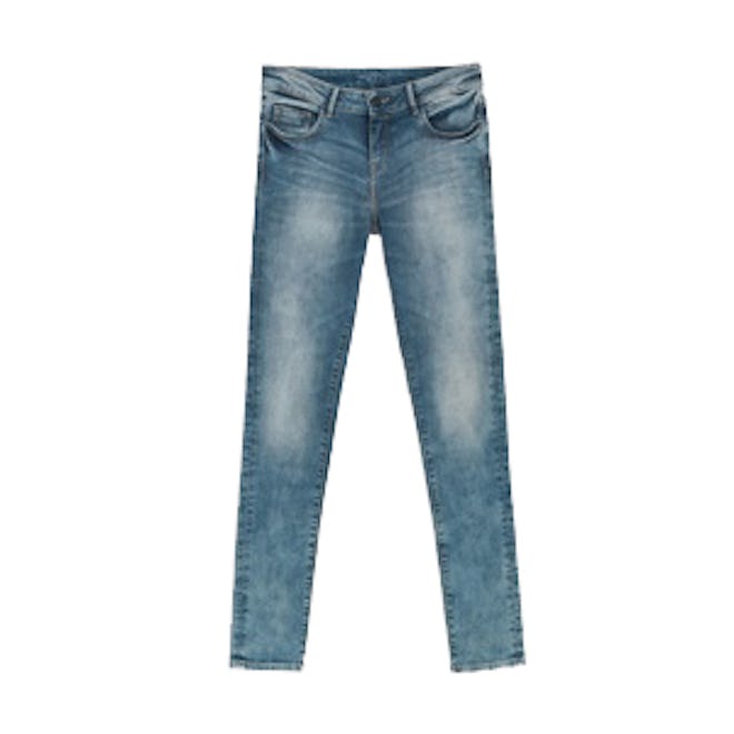 Medium Wash Skinny Jeans