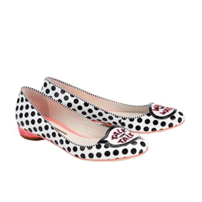 Polka Dot Ballet Flats