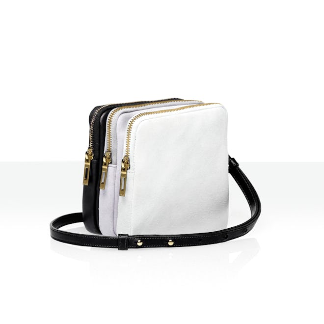 Paloma Pouch in Black and White