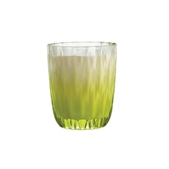 Chartreuse Glass Candle