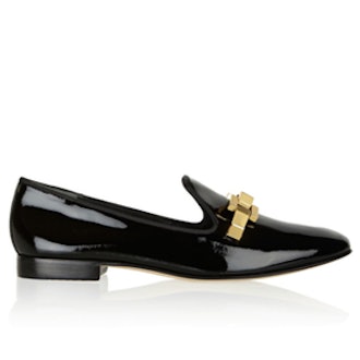 Isaac Patent-Leather Slippers