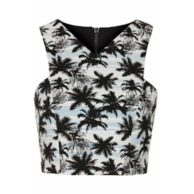 Palm Tree Crop Top