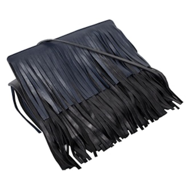 Messenger Bag With Fringing