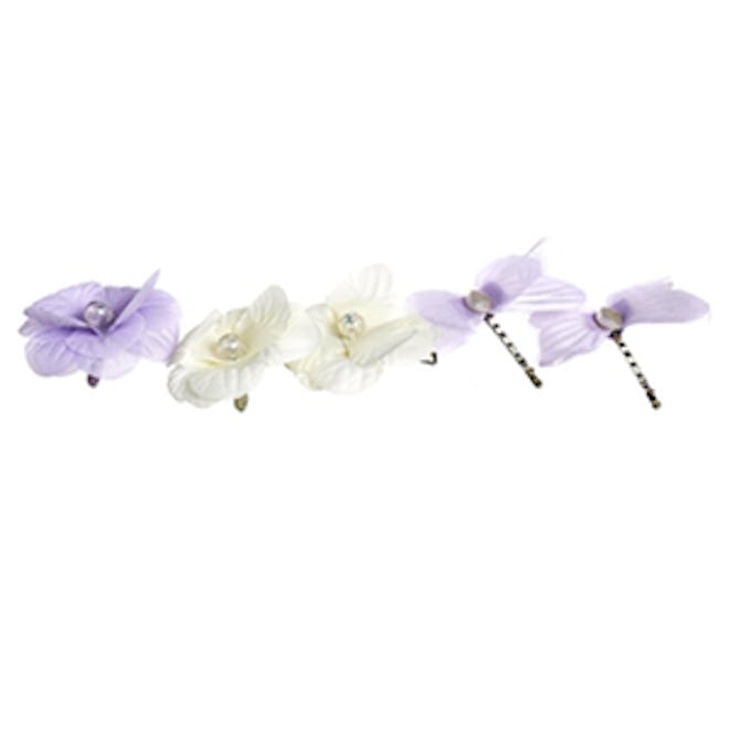 Butterfly Flower Clips