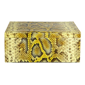 Python Embossed Box