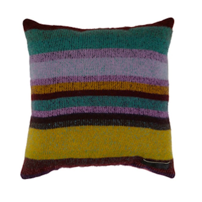 Mixed Stripe Cashmere Pillow