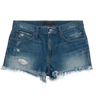 Stevie Distressed Denim Shorts