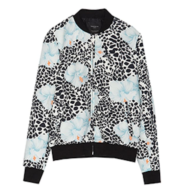 Printed Neoprene Bomber