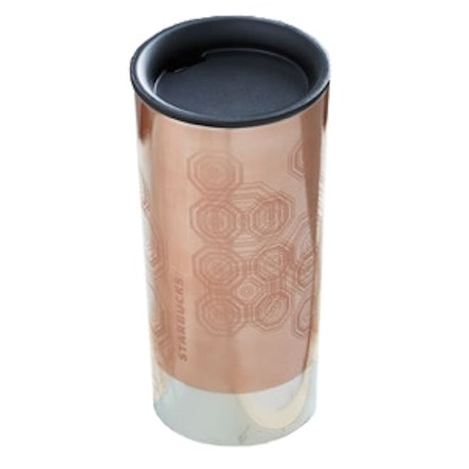 Stainless Steel Diamond Pattern Tumbler