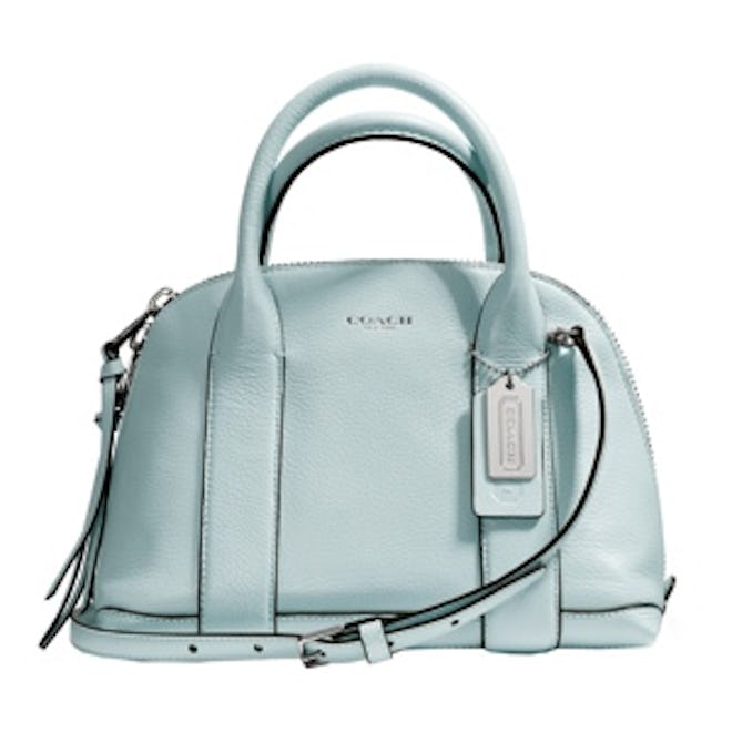 Bleecker Mini Preston Satchel in Pebbled Leather