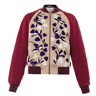 Cecily Embroidered Bomber