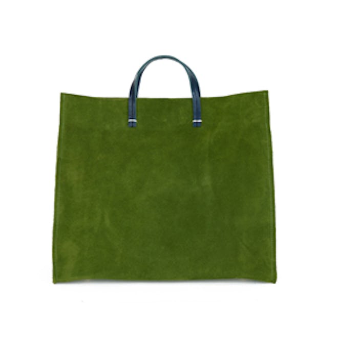 Simple Tote In Loden