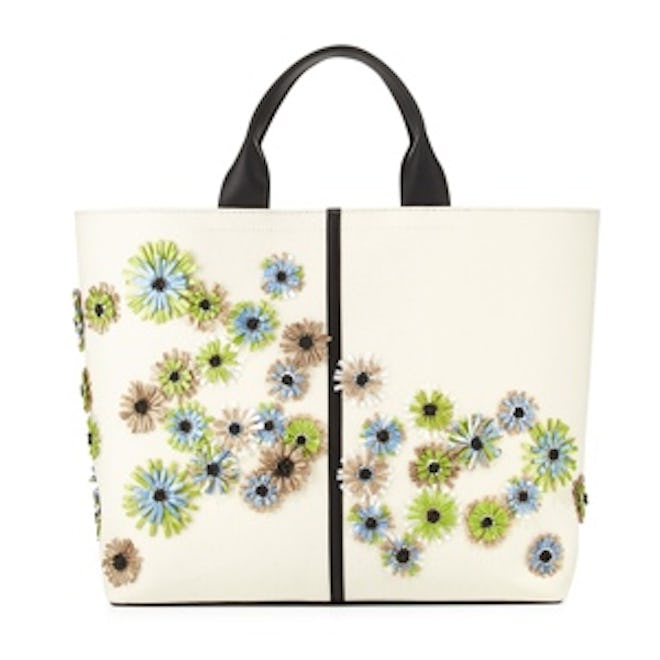 Floral Track Tote