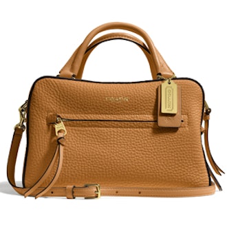 Bleecker Small Cobblestone Satchel In Pebbled Leather