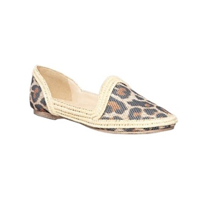 Leopard Slipper Espadrille