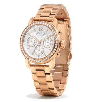 Legacy Sport Rose Gold Crystal Bracelet Watch